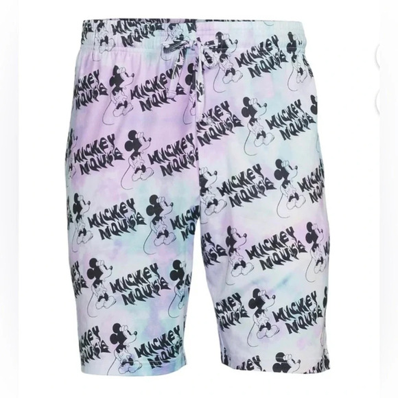 Disney Mickey Mouse Lounge Jam Shorts size Small 28-30 unsex - Picture 1 of 9